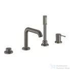 Grohe ESSENCE 4-lyukas, egykaros kádkombináció, matt grafit 19578AL1