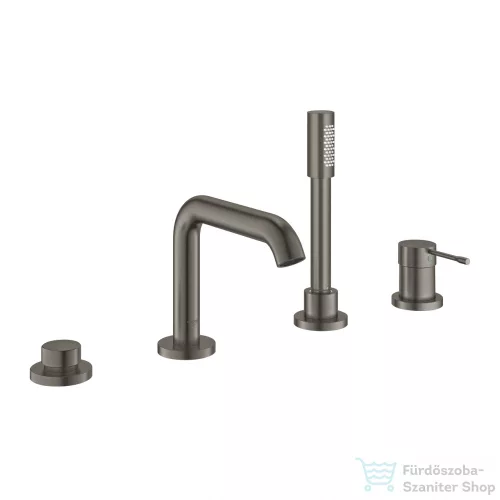 Grohe ESSENCE 4-lyukas, egykaros kádkombináció, matt grafit 19578AL1