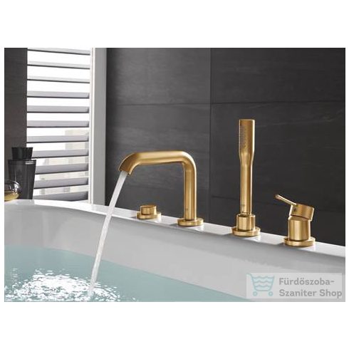 Grohe ESSENCE 4-lyukas, egykaros kádkombináció, matt cool sunrise 19578GN1