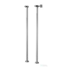   Bugnatese ACCESSORI Csapteleptartó állvány összekötővel RUSZTIKUS STÍLUS króm színben 19644