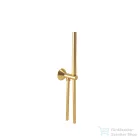 Bugnatese Orion gégecső csatlakozós zuhanytartó zuhanyszettel,szálcsiszolt arany 19693OS