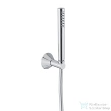   Bugnatese Orion zuhanyszett tartóval,szálcsiszolt nikkel 19704NS