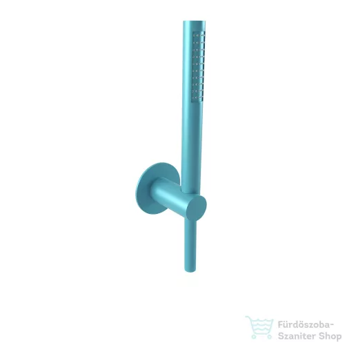 Bugnatese zuhanyszett fix tartóval,pasztell türkizkék 19706TP