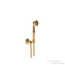   Bugnatese gégecső csatlakozós zuhanyszett tartóval,arany 19712DO