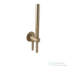   Bugnatese  zuhanyszett gégecső csatlakozóval bronz színben 19716BR