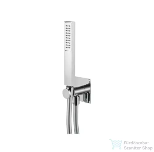Bugnatese gégecső csatlakozós zuhanytartó zuhanyszettel,króm 19718CR