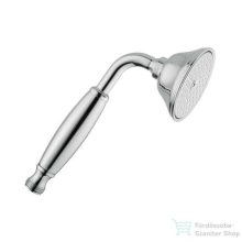   Bugnatese ACCESSORI Kézi zuhanyfej KLASSZIKUS STÍLUS azonos színű fém fogóval króm színben 19743