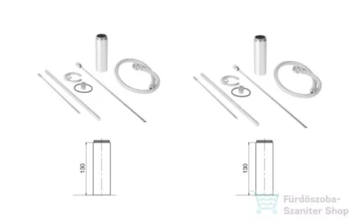 Bugnatese KOBUK Magasító szett mosdócsaptelephez króm színben 19850