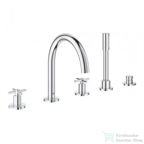 Grohe Atrio 5-lyukas kádkombináció, króm 19923003
