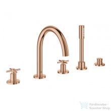 Grohe Atrio 5-lyukas kádkombináció, warm sunset 19923DA3