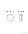 Grohe Talentofill le-és túlfolyó színkészlet,Phantom black 19952KF0
