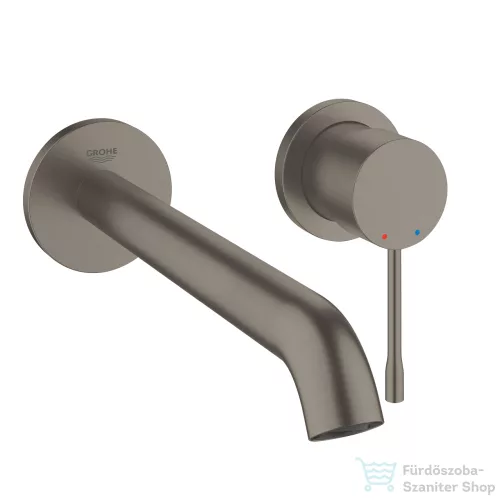 Grohe Essence falsík alatti mosdó csaptelep 23 cm-es kifolyóval,leeresztő és belső egység nélkül,Brushed Hard Graphite 19967AL1