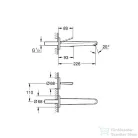 Grohe Eurodisc Joy fali mosdócsaptelep 19969000