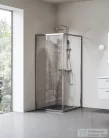 Ravak BLIX II NBLRV2 90x90 cm-es tolóajtós zuhanykabin, transparent üveg, króm 1LM70C00Z1