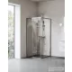 Ravak BLIX II NBLRV2 90x90 cm-es tolóajtós zuhanykabin, transparent üveg, króm 1LM70C00Z1