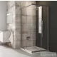 Ravak BLIX BLRV2-80 80x80 cm-es sarokbelépős zuhanykabin,Króm+transparent 1LV40C00Z1