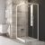 Ravak BLIX BLRV2-90 90x90 cm-es sarokbelépős zuhanykabin,Fehér+transparent 1LV70100Z1
