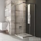 Ravak BLIX BLRV2-90 90x90 cm-es sarokbelépős zuhanykabin,Króm+transparent 1LV70C00Z1
