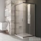 Ravak BLIX BLRV2-90 90x90 cm-es sarokbelépős zuhanykabin,Szatén+grape 1LV70U00ZG