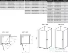 Ravak CHROME CRV1-80 80 cm-es nyíló zuhanyajtó (csak az egyik oldal),Fehér+transparent 1QV40101Z1