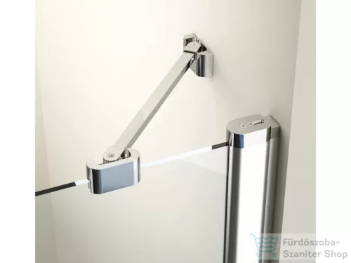 Ravak CHROME CRV1+CRV2 90x90 cm-es nyílóajtós,sarokbelépős zuhanykabin,króm/transparent 1QV70C01Z1SET90CRV290