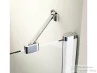 Ravak CHROME CRV1+CRV2 100x110 cm-es nyílóajtós,sarokbelépős zuhanykabin,fehér/transparent 1QVA0101Z1SET100CRV2110