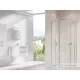 Ravak CHROME CRV2+CRV2 100x100 cm-es nyílóajtós,sarokbelépős zuhanykabin,króm/transparent 1QVA0C00Z1SET100100