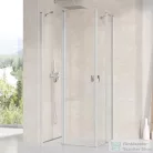 Ravak CHROME CRV2-100 100 cm-es nyíló zuhanyajtó fix résszel (csak az egyik oldal),Szatén+transparent 1QVA0U00Z1