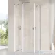 Ravak CHROME CRV2-110 110 cm-es nyíló zuhanyajtó (csak az egyik oldal),Fehér+transparent 1QVD0100Z1