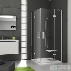   Ravak Smartline SMSRV4-90 (króm+transparent) zuhanykabin 1SV77A00Z1