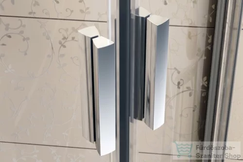 Ravak BLIX BLRV2K-110 110 cm-es toló zuhanyajtó (csak az egyik oldal),Fehér+transparent 1XVD0100Z1