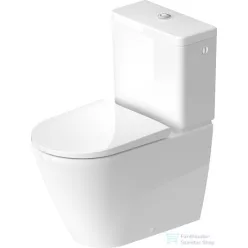   Duravit D-NEO perem nélküli vario kifolyós monoblokkos wc tartály és ülőke nélkül,Wondergliss bevonattal 20020900001