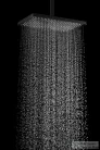 Kielle Vega 36x24 cm-es szögletes fejzuhany, matt fekete 20118014
