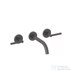   Kludi NOVA FONTE falsík alatti mosdó csaptelep alaptesttel, leeresztő nélkül, szálcsiszolt gunmetal 20144N215