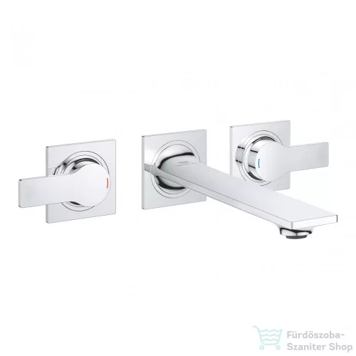 Grohe Allure 3-lyukas falsík alatti mosdó csaptelep, leeresztő nélkül,  króm 20193002