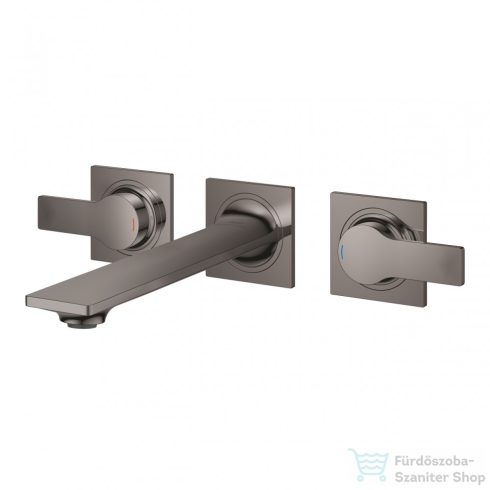 Grohe Allure 3-lyukas falsík alatti mosdó csaptelep, leeresztő nélkül,  grafit 20193A02