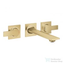   Grohe Allure 3-lyukas falsík alatti mosdó csaptelep, leeresztő nélkül,  matt cool sunrise 20193GN2