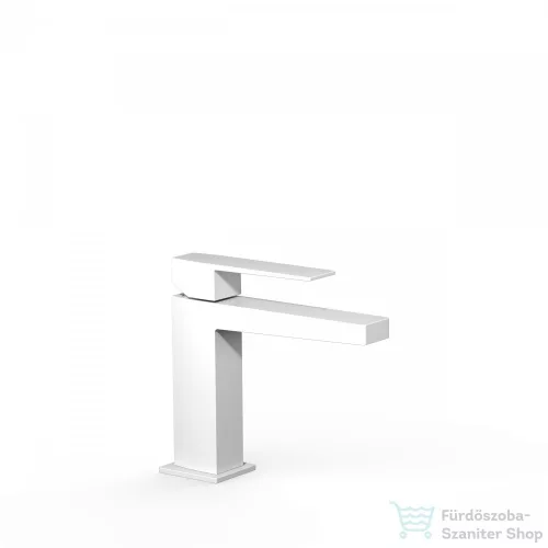 Tres Slim Exclusive mosdó csaptelep leeresztő nélkül, matt fehér 20210301BM