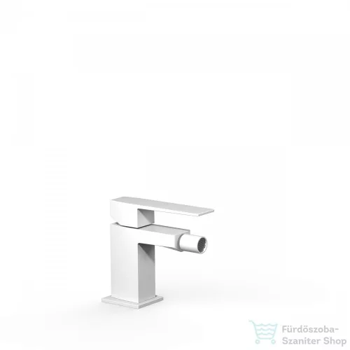 TRES Slim Exclusive - Bidécsaptelep, leeresztő nélkül, matt fehér 20212001BM