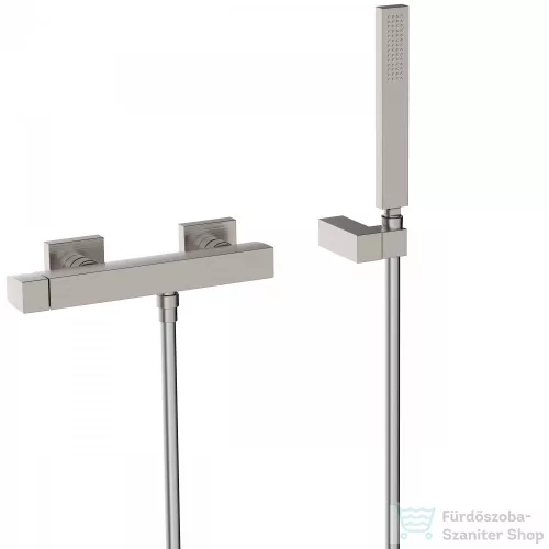 Tres SLIM EXCLUSIVE zuhany csaptelep, zuhanyszettel, rozsdamentes acél 20216701AC