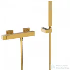 Tres SLIM EXCLUSIVE zuhany csaptelep, zuhanyszettel, matt arany 20216701OM