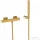 Tres SLIM EXCLUSIVE zuhany csaptelep, zuhanyszettel, matt arany 20216701OM