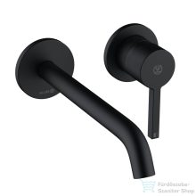   Kludi NOVA FONTE Pura fali mosdócsaptelep 220,  fekete 202453915