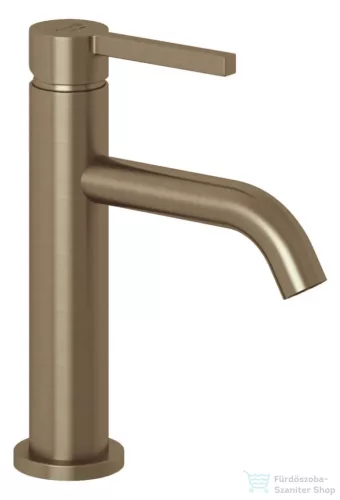 Kludi NOVA FONTE Pura 75 mosdó csaptelep push-open leeresztővel, szálcsiszolt bronz 20266N115