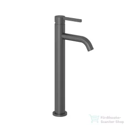   Kludi NOVA FONTE Pura magasított mosdó csaptelep leeresztő nélkül, szálcsiszolt gunmetal 20298N215