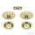 Blanco InFino szett 2 medencéhez satin gold 203477