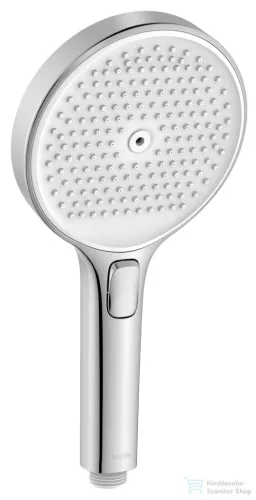 Kielle Oudee 3 funkciós kézizuhany, króm/fehér 20402011