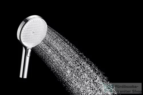 Kielle Oudee 3 funkciós kézizuhany, króm/fehér 20402011