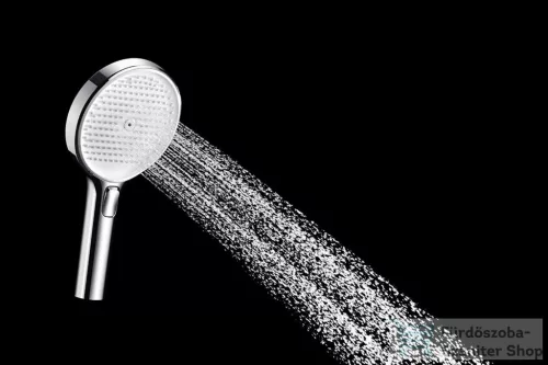 Kielle Oudee 3 funkciós kézizuhany, króm/fehér 20402011