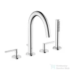 Kludi NOVA FONTE Puristic peremre szerelhető kádtöltő csaptelep ,króm 204250515